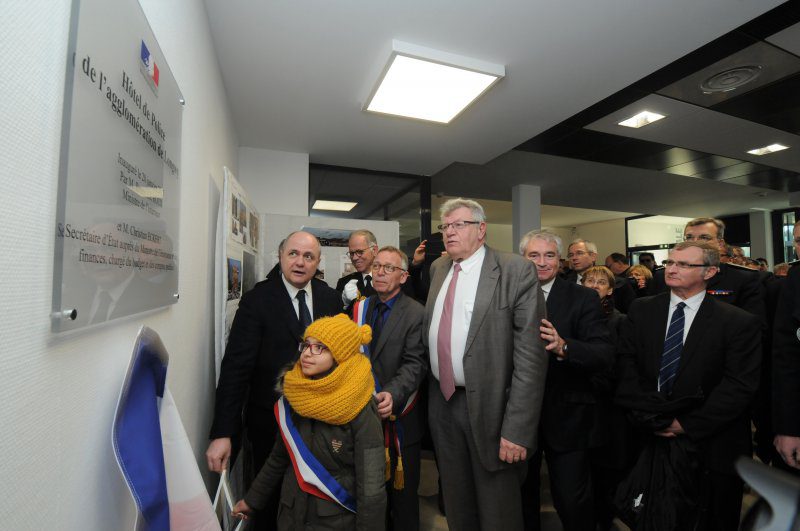 SHEYMA à l’inauguration de l’Hôtel de Police à Mont Saint Martin